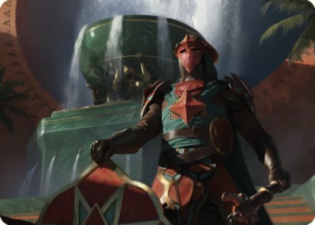 Tomakul Honor Guard Art Card [The Brothers' War Art Series] | Card Citadel