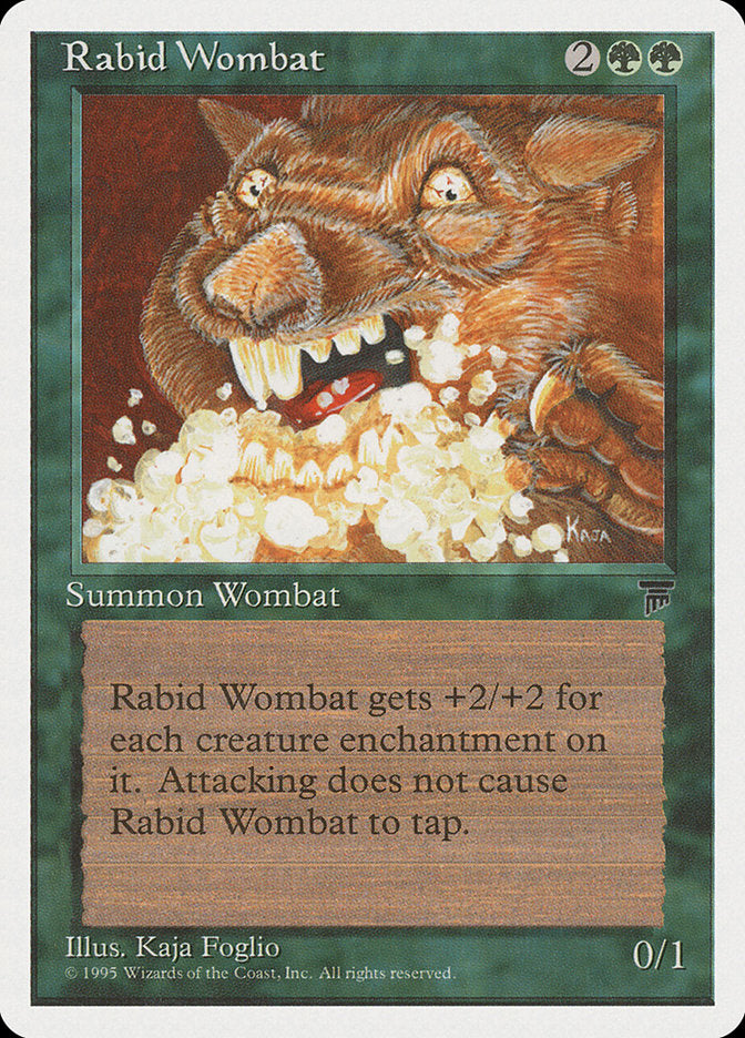 Rabid Wombat [Chronicles] | Card Citadel