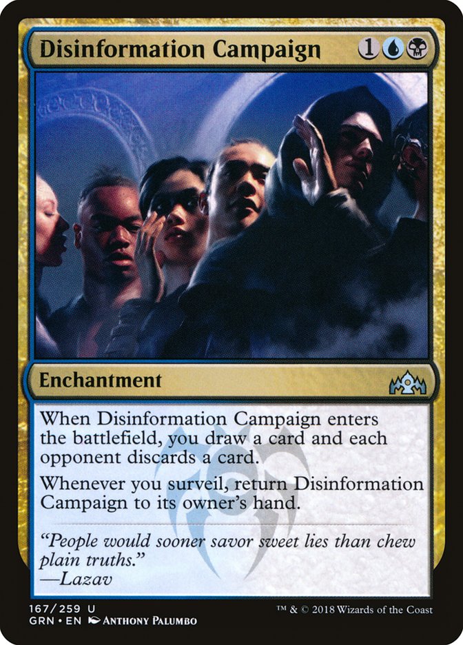 Disinformation Campaign [Guilds of Ravnica] | Card Citadel