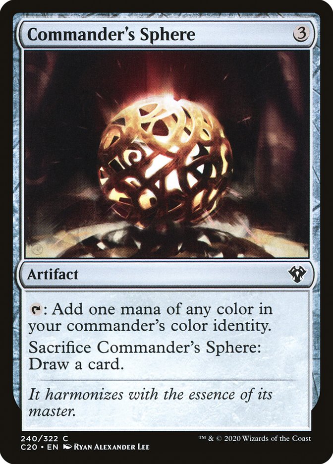 Commander's Sphere [Commander 2020] | Card Citadel