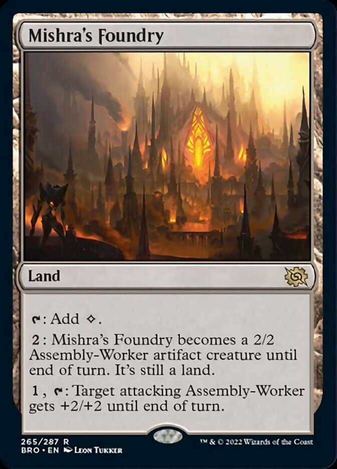 Mishra's Foundry [The Brothers' War] | Card Citadel