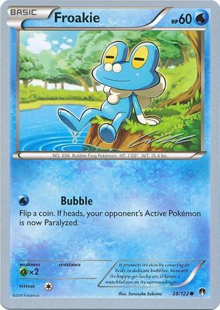 Froakie (38/122) (Ninja Blitz - Cody Walinski) [World Championships 2016] | Card Citadel