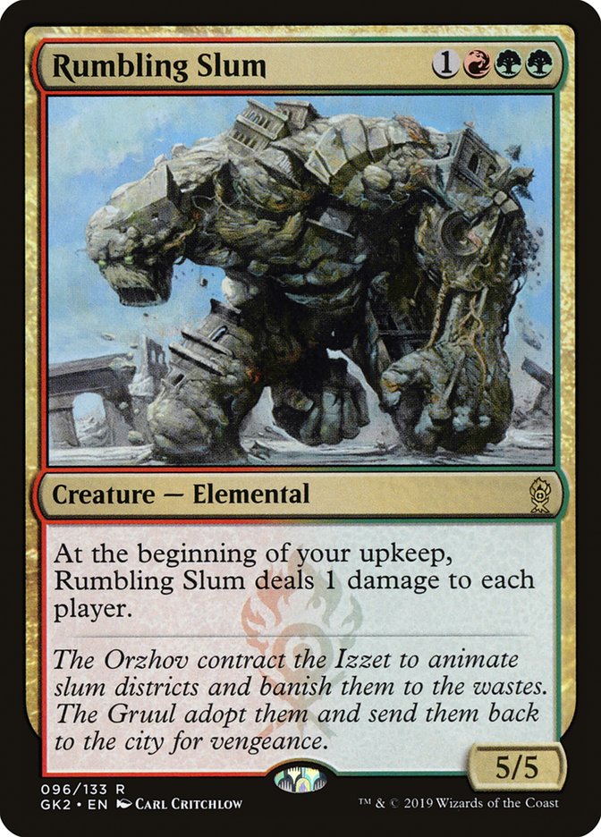 Rumbling Slum [Ravnica Allegiance Guild Kit] | Card Citadel