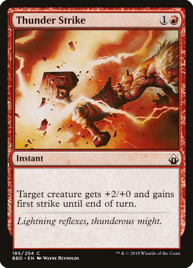 Thunder Strike [Battlebond] | Card Citadel