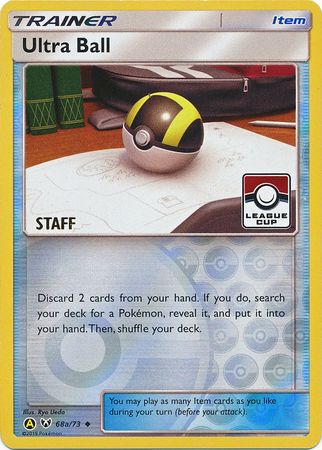 Ultra Ball (68a/73) (League Promo Staff) [Sun & Moon: Shining Legends] | Card Citadel