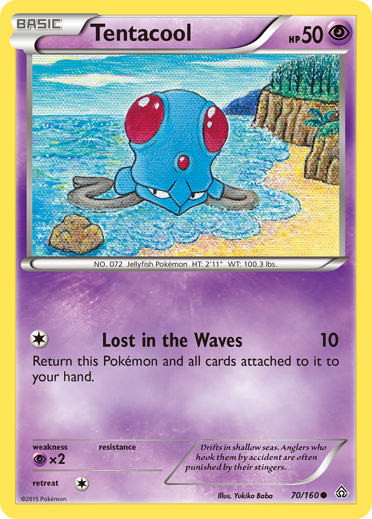 Tentacool (70/160) [XY: Primal Clash] | Card Citadel