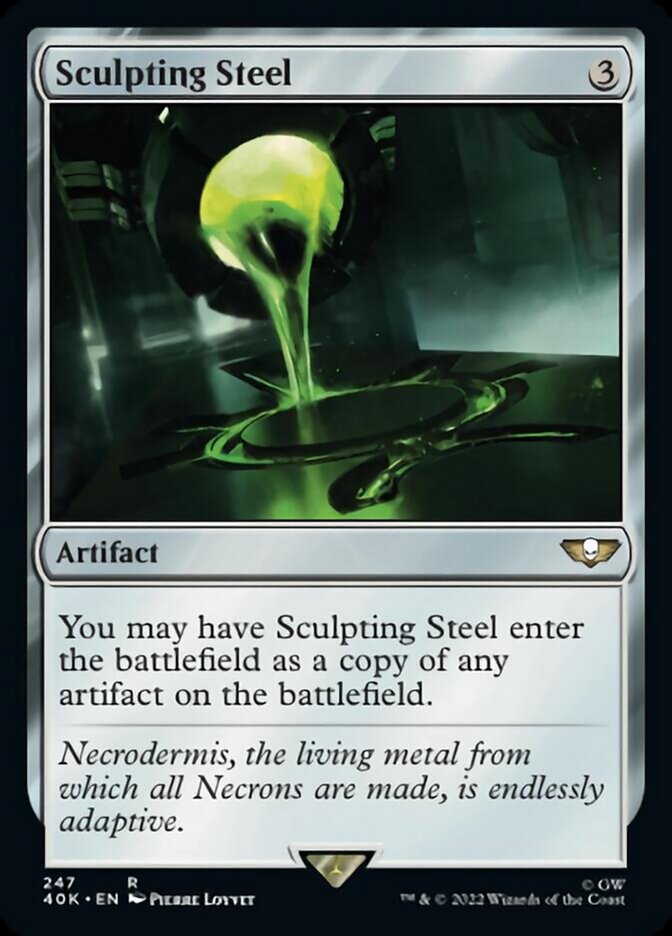 Sculpting Steel [Universes Beyond: Warhammer 40,000] | Card Citadel