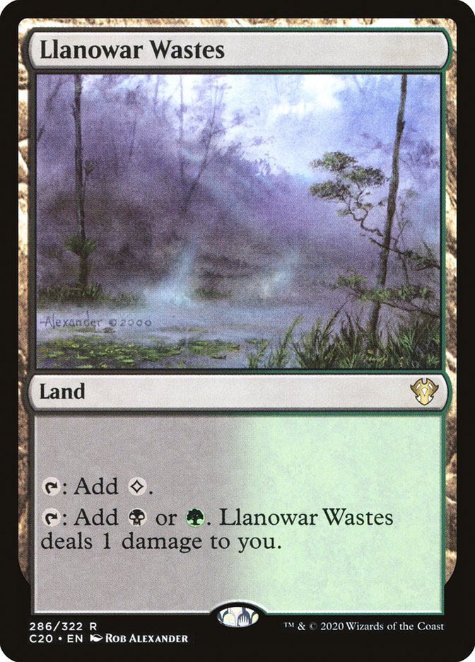 Llanowar Wastes [Commander 2020] | Card Citadel