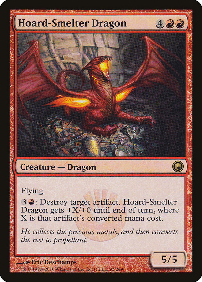 Hoard-Smelter Dragon [Scars of Mirrodin] | Card Citadel