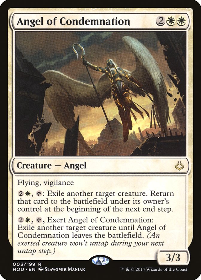 Angel of Condemnation [Hour of Devastation] | Card Citadel