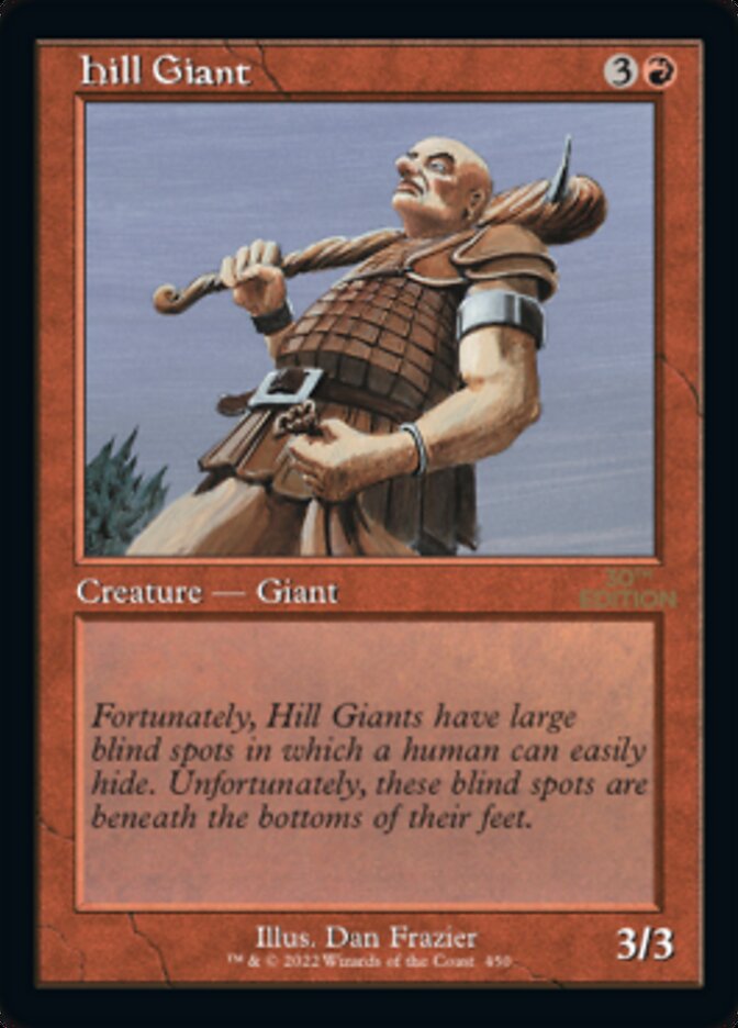 Hill Giant (Retro) [30th Anniversary Edition] | Card Citadel