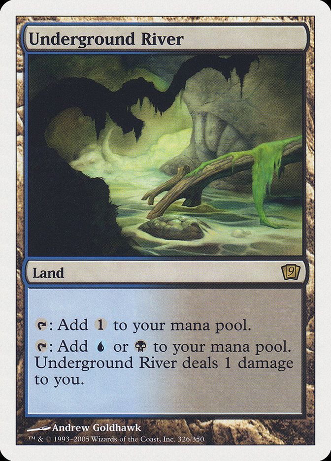 Underground River [Ninth Edition] | Card Citadel