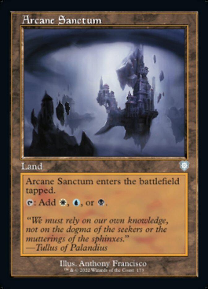 Arcane Sanctum (Retro) [The Brothers' War Commander] | Card Citadel