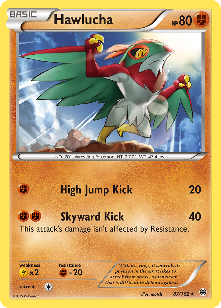 Hawlucha (87/162) [XY: BREAKthrough] | Card Citadel