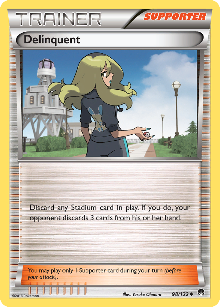 Delinquent (98/122) [XY: BREAKpoint] | Card Citadel