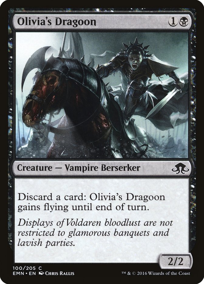 Olivia's Dragoon [Eldritch Moon] | Card Citadel