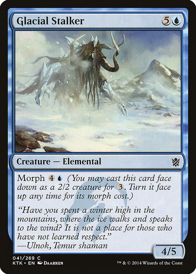 Glacial Stalker [Khans of Tarkir] | Card Citadel