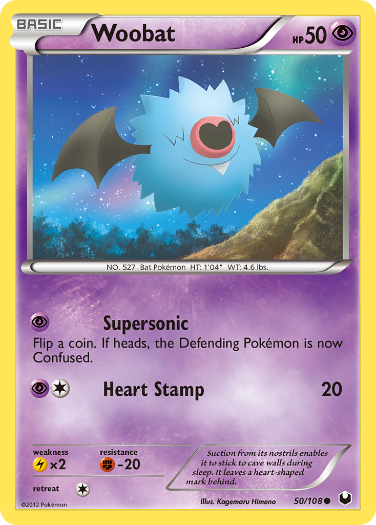 Woobat (50/108) [Black & White: Dark Explorers] | Card Citadel