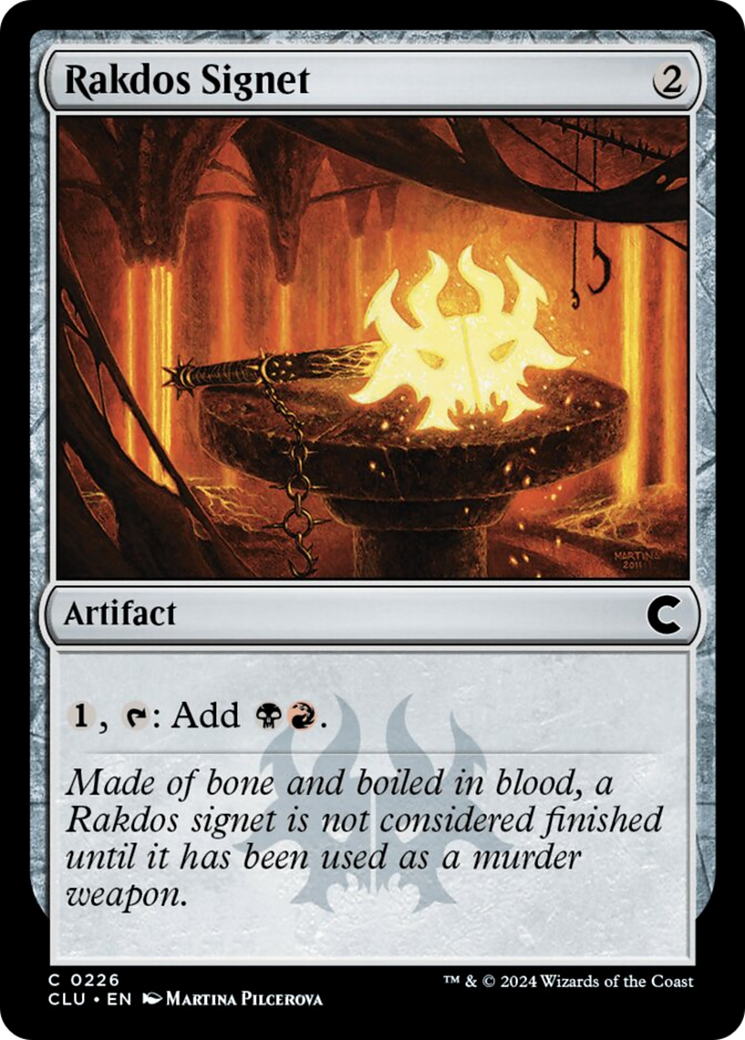 Rakdos Signet [Ravnica: Clue Edition] | Card Citadel