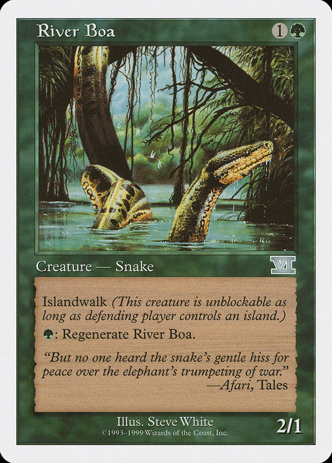 River Boa [Battle Royale Box Set] | Card Citadel