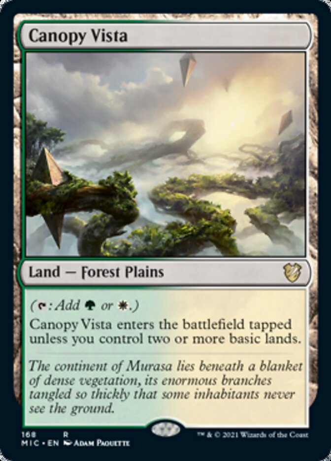 Canopy Vista [Innistrad: Midnight Hunt Commander] | Card Citadel