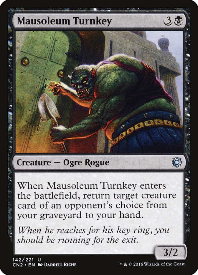 Mausoleum Turnkey [Conspiracy: Take the Crown] | Card Citadel