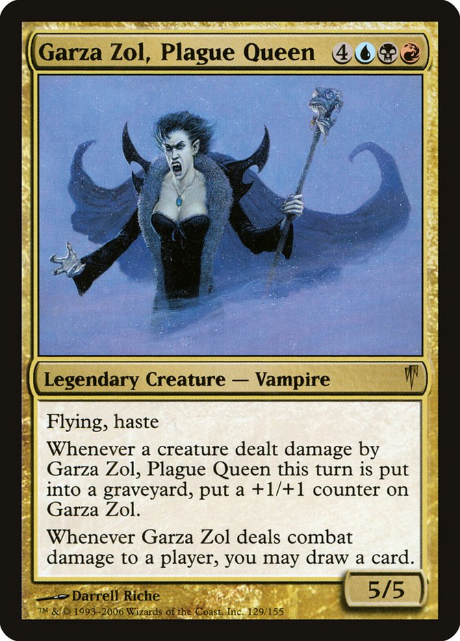 Garza Zol, Plague Queen [Coldsnap] | Card Citadel