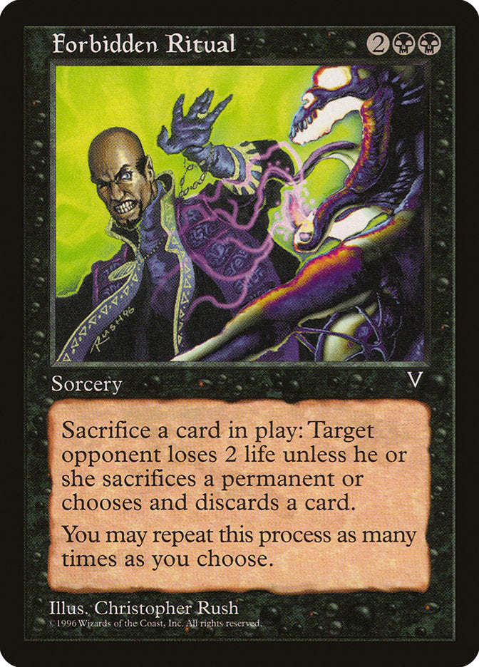 Forbidden Ritual [Visions] | Card Citadel