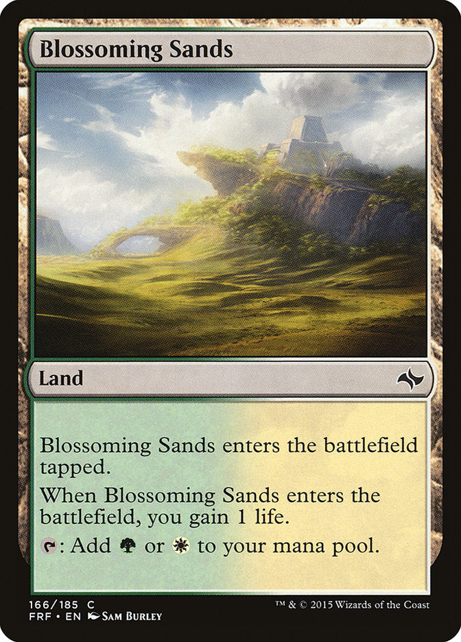 Blossoming Sands [Fate Reforged] | Card Citadel