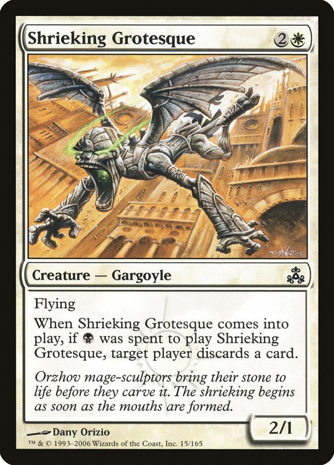 Shrieking Grotesque [Guildpact] | Card Citadel