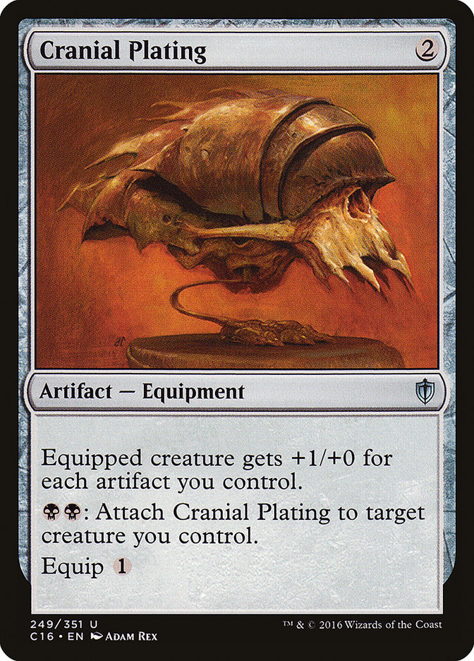 Cranial Plating [Commander 2016] | Card Citadel