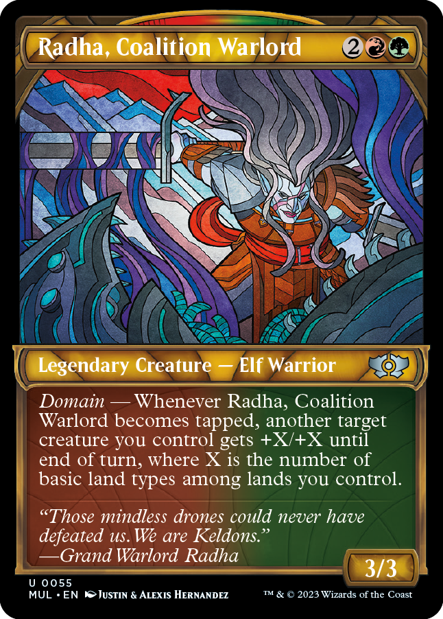 Radha, Coalition Warlord [Multiverse Legends] | Card Citadel