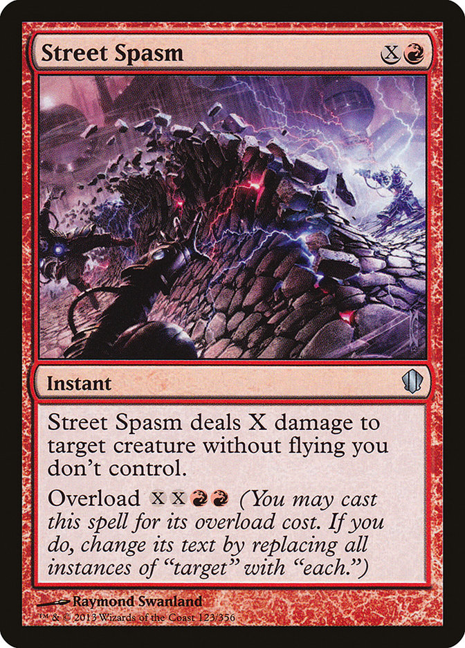 Street Spasm [Commander 2013] | Card Citadel