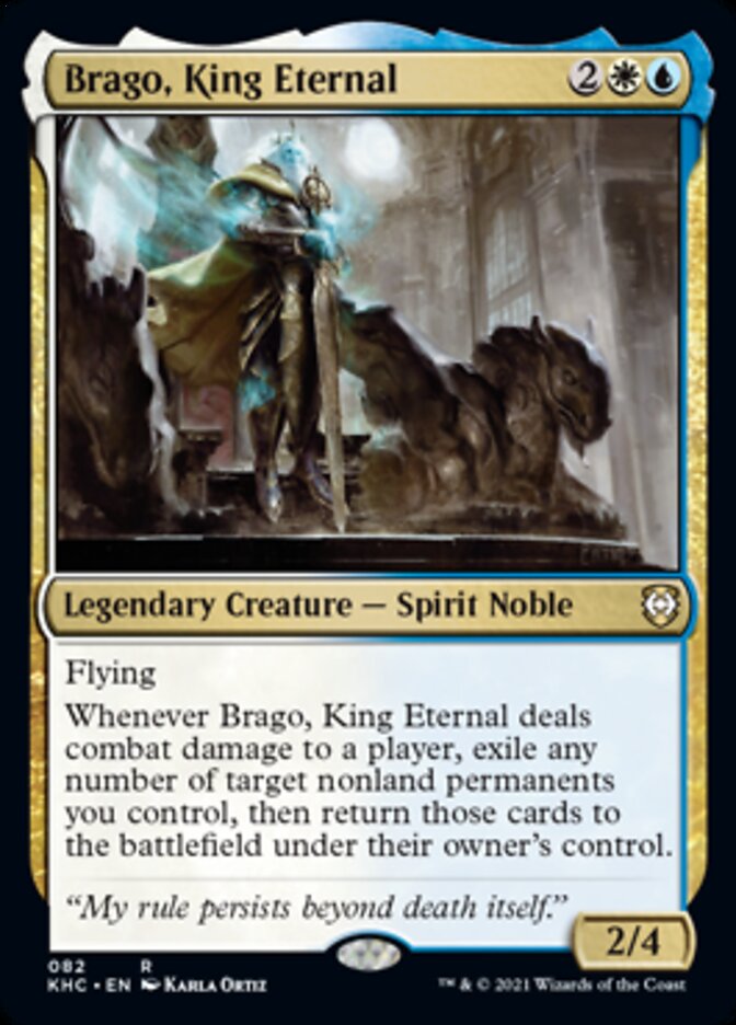 Brago, King Eternal [Kaldheim Commander] | Card Citadel