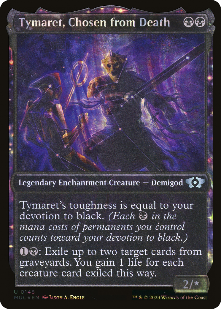 Tymaret, Chosen from Death (Halo Foil) [Multiverse Legends] | Card Citadel