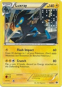 Luxray (46/99) (Theme Deck Exclusive) [Black & White: Next Destinies] | Card Citadel