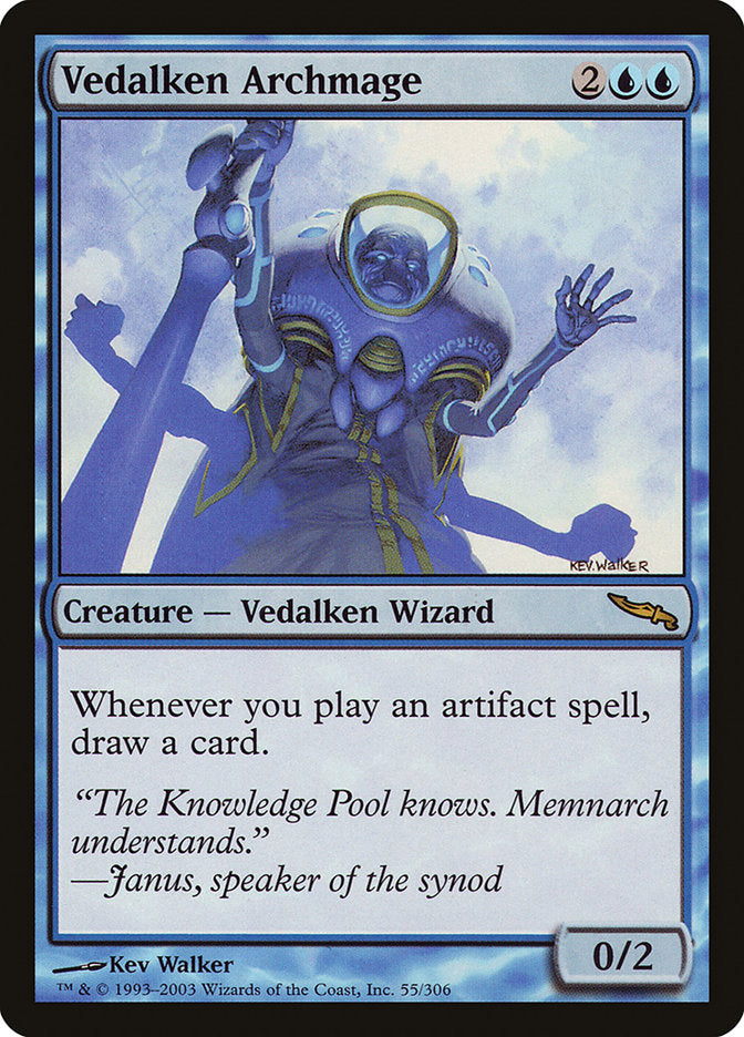 Vedalken Archmage [Mirrodin] | Card Citadel