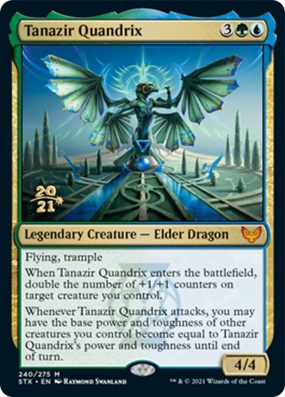 Tanazir Quandrix [Strixhaven: School of Mages Prerelease Promos] | Card Citadel