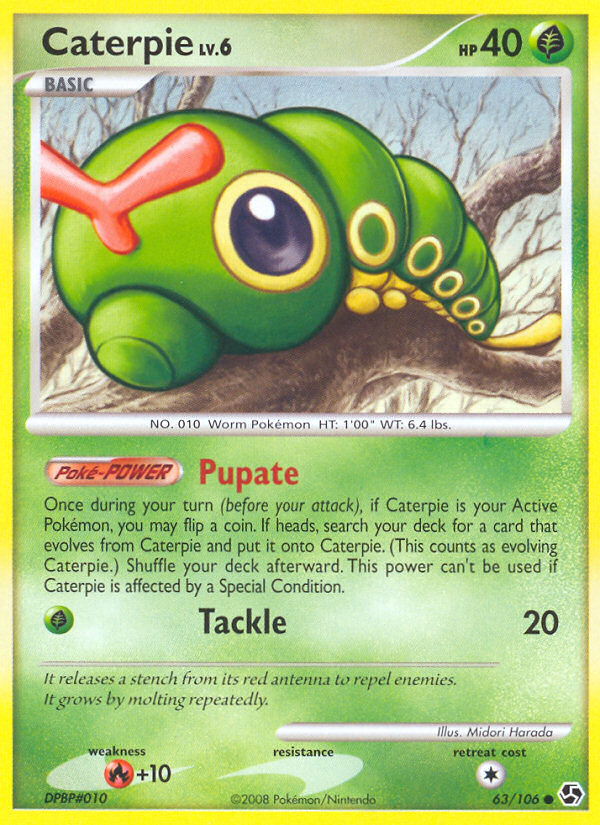 Caterpie (63/106) [Diamond & Pearl: Great Encounters] | Card Citadel