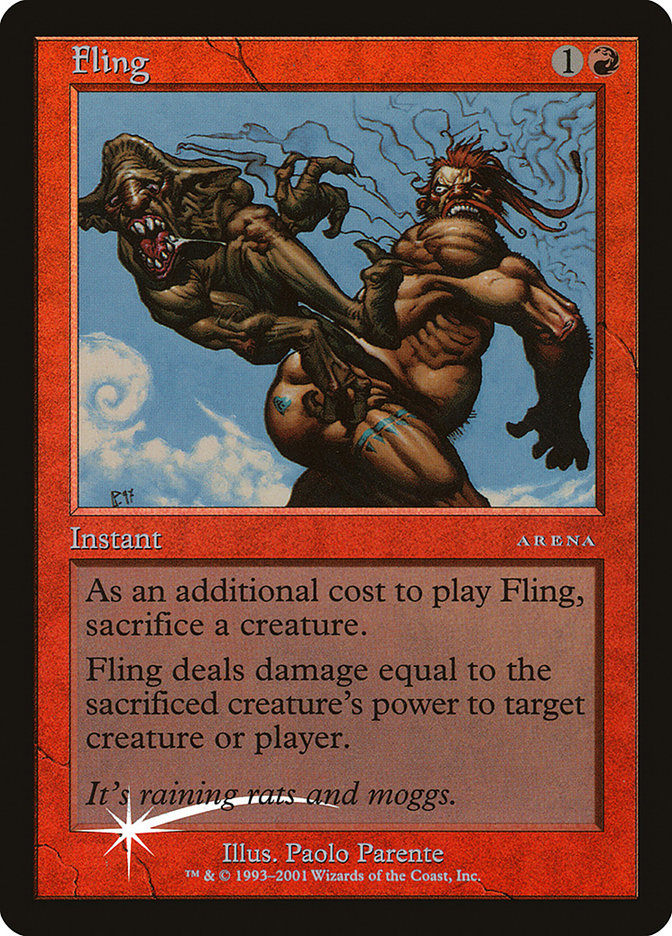 Fling [Arena League 2001] | Card Citadel