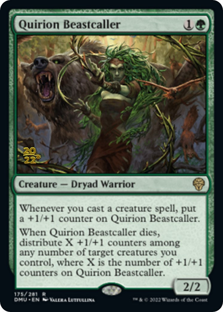 Quirion Beastcaller [Dominaria United Prerelease Promos] | Card Citadel