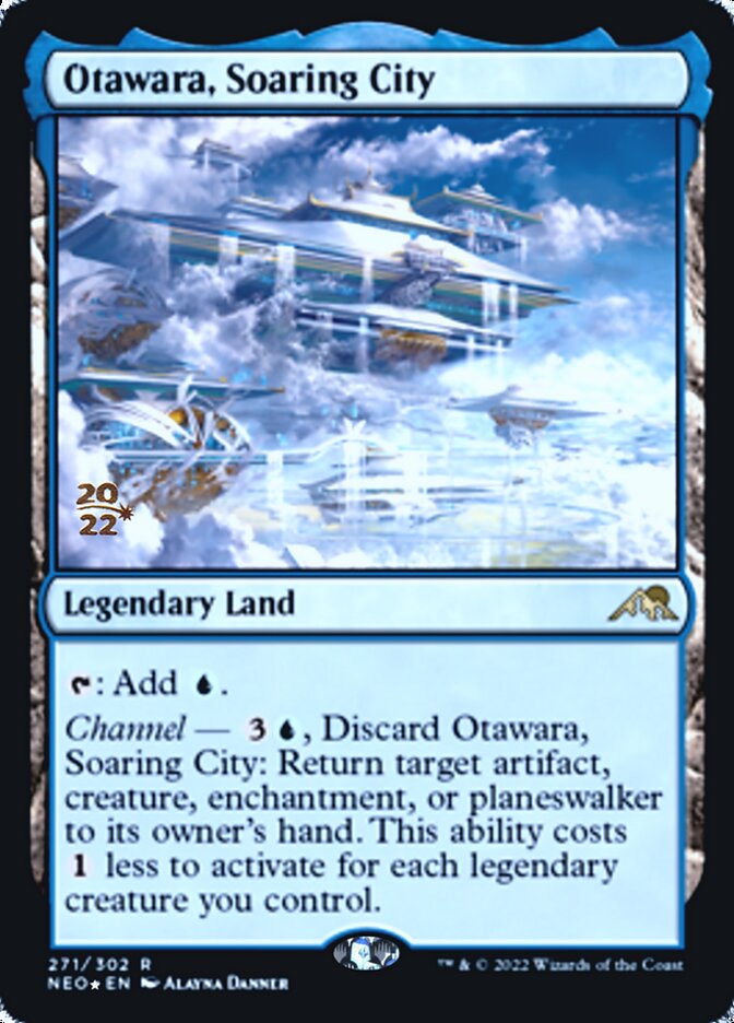 Otawara, Soaring City [Kamigawa: Neon Dynasty Prerelease Promos] | Card Citadel