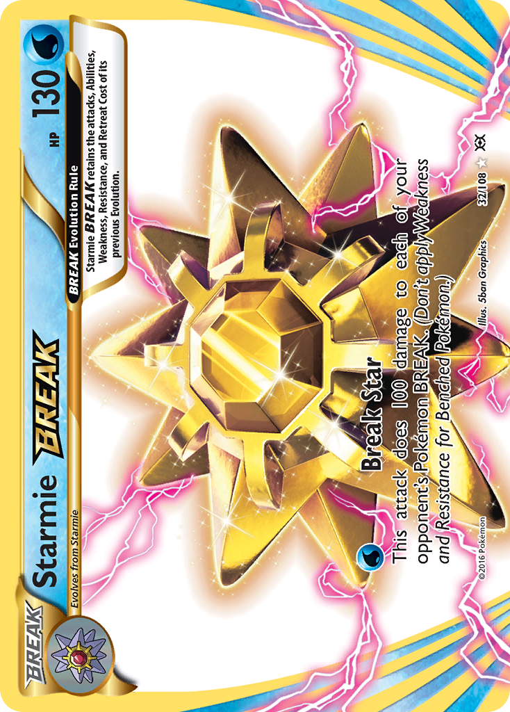 Starmie BREAK (32/108) [XY: Evolutions] | Card Citadel