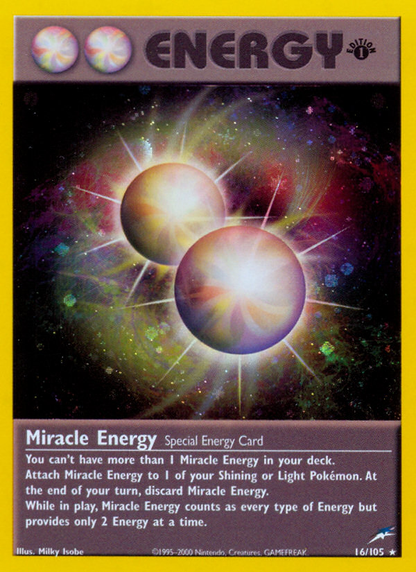 Miracle Energy (16/105) [Neo Destiny 1st Edition] | Card Citadel