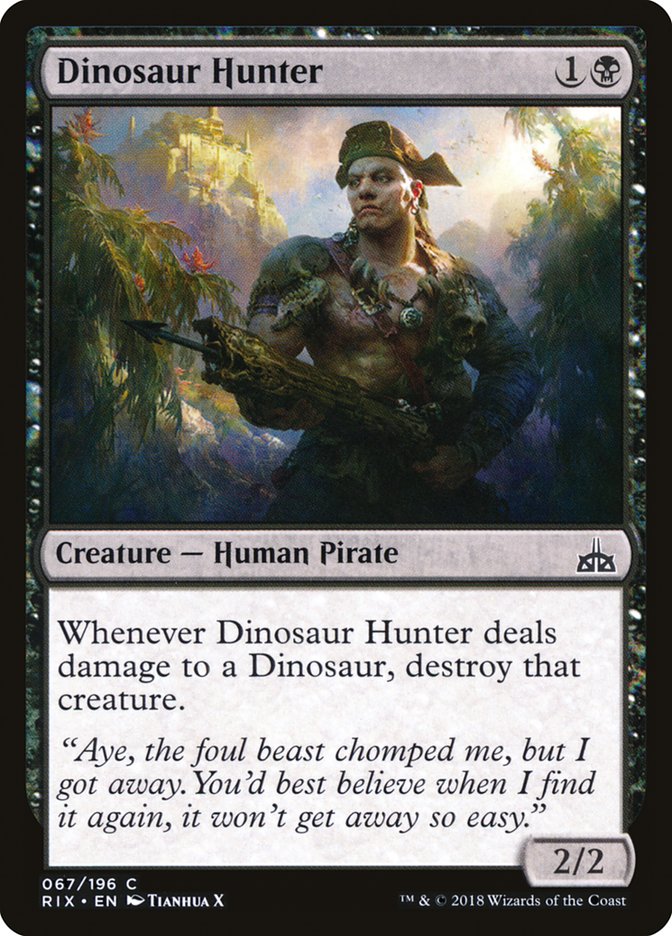 Dinosaur Hunter [Rivals of Ixalan] | Card Citadel