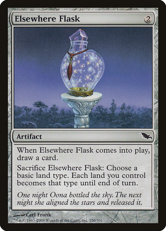 Elsewhere Flask [Shadowmoor] | Card Citadel