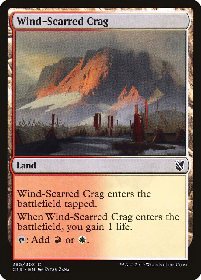 Wind-Scarred Crag [Commander 2019] | Card Citadel