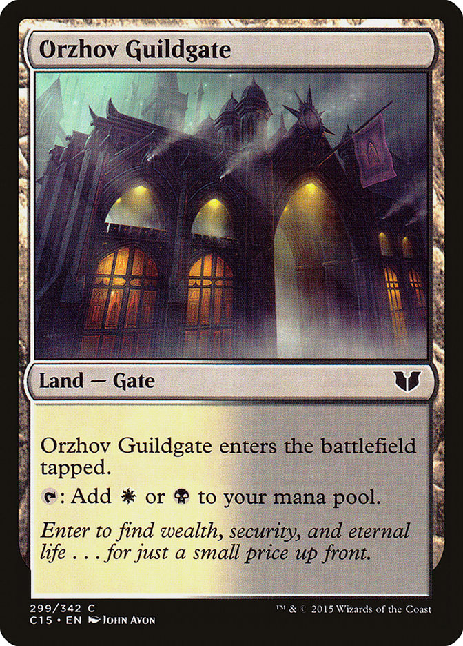 Orzhov Guildgate [Commander 2015] | Card Citadel