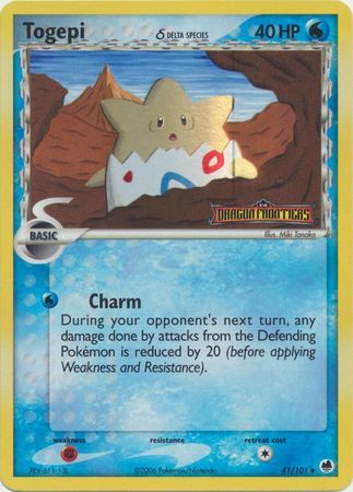 Togepi (41/101) (Delta Species) (Stamped) [EX: Dragon Frontiers] | Card Citadel