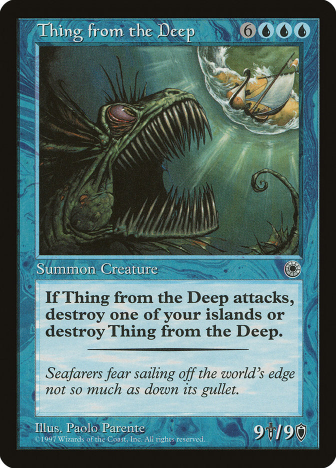 Thing from the Deep [Portal] | Card Citadel